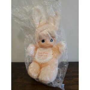 Vtg Rare Precious Moments 6" Doll Bunny Snowflake "Some Bunny Loves You" Sealed